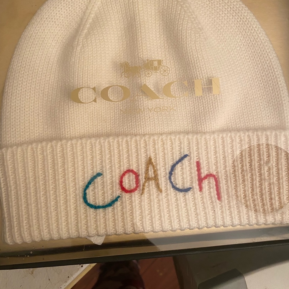 Coach beanie